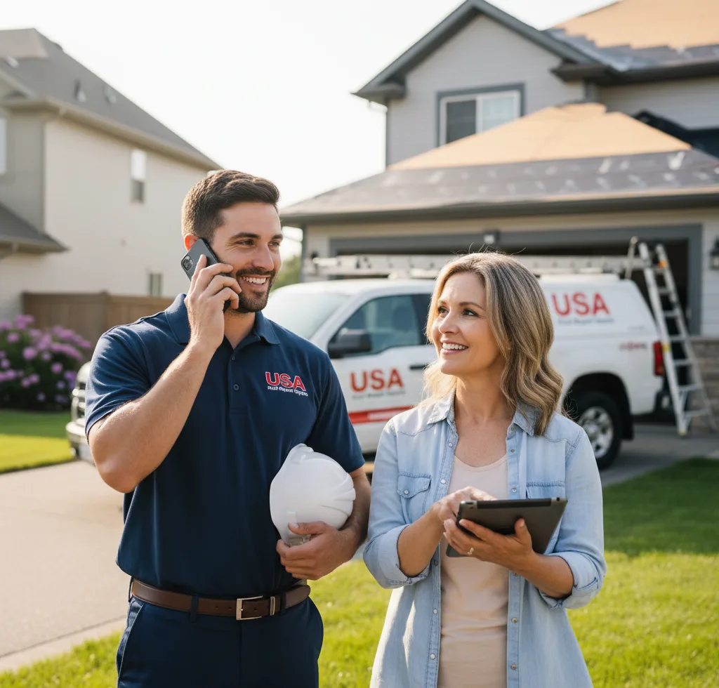 USA Roof Repair Experts customer support in Oregon
